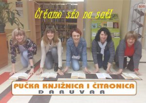 ravnateljica Knjižnice s djelatnicima